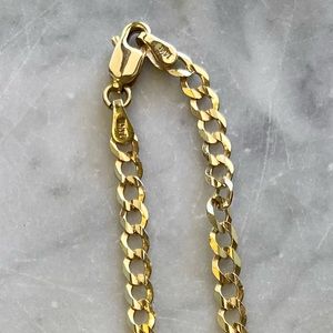 Fremada 14k solid curb chain 18 inch